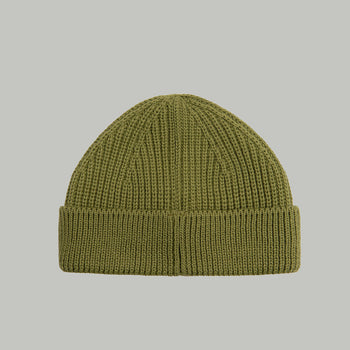 Merino Short Beanie Hat RD Logo RD-MRNSBHRDL GREEN