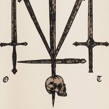 Trident Of Blades T-Shirt RD-TRDBLDTS WHITE