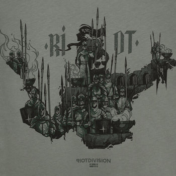Steeled for Battle T-Shirt RD-SFBTS GREY