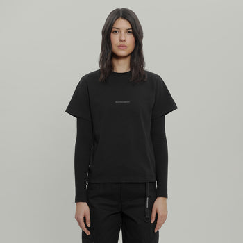 Blank Women T-Shirt #2 RD-BLNKWTS#2 (SS26) BLACK