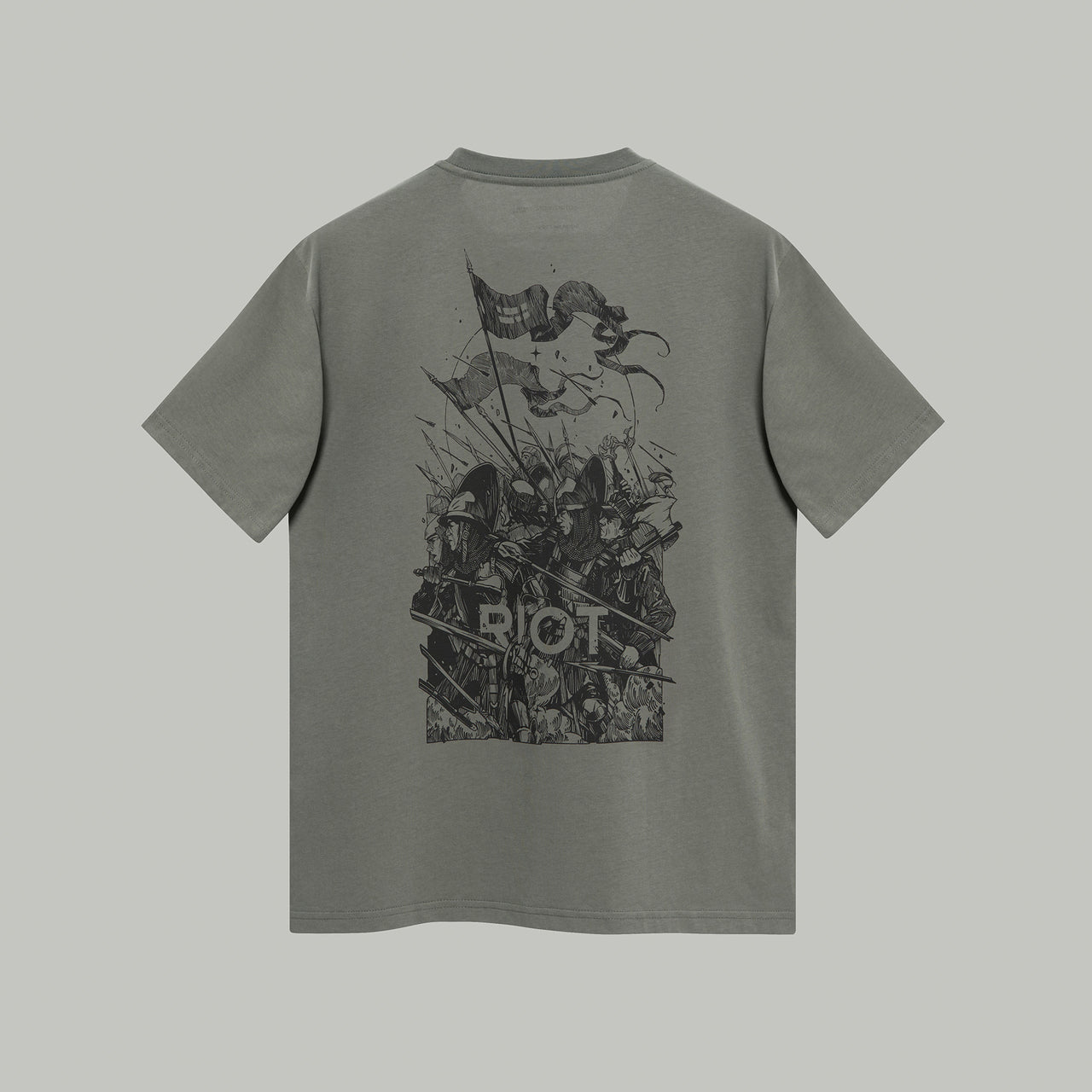 Tradition Of RIOT T-Shirt RD-TORTS GREY