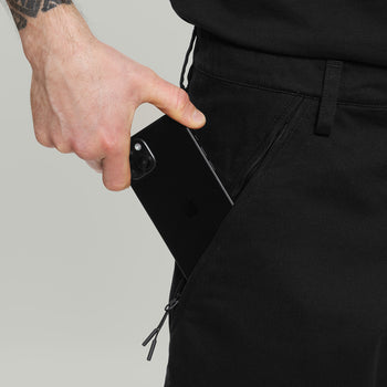 Civil Wide Cargo Cotton Pants Gen.1 RD-CWCCP_GEN.1 BLACK