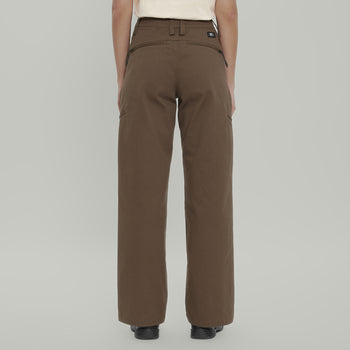 Civil Wide Cargo Cotton Pants Women Gen.2 RD-CWCCPW_GEN.2 BROWN