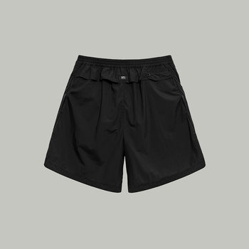 Lightweight Nylon Shorts With Airing Gen.1 RD-LNSWA_GEN.1 BLACK