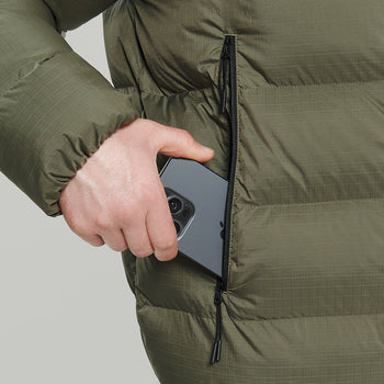 Common Short Down Jacket Gen.1 RD-CMNSDJ_GEN.1 GREEN