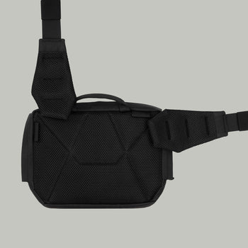 3CH0 2 Pockets Waist Bag Gen.1 RD-3CH02PWB_GEN.1 BLACK