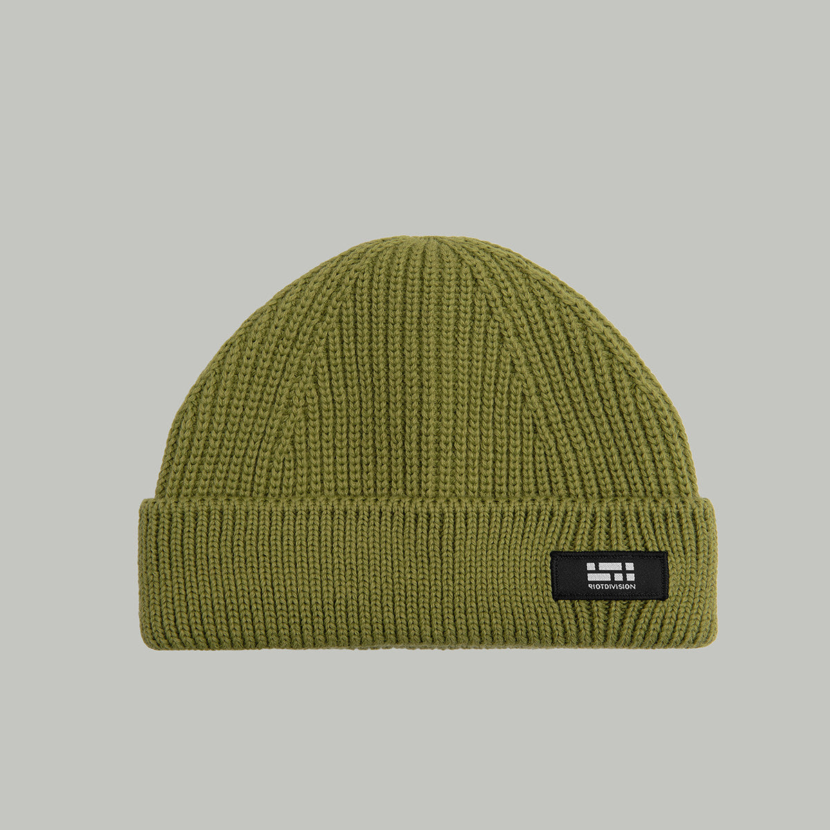 Merino Short Beanie Hat Morse Code Logo RD-MRNSBHMCL GREEN – RIOT DIVISION