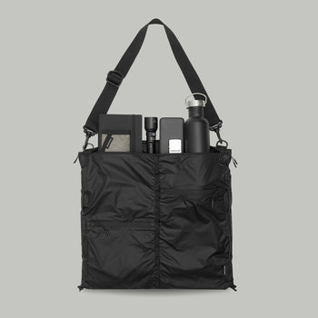 Lightweight Nylon Tote Bag Gen.1 RD-LNTB_GEN.1 BLACK