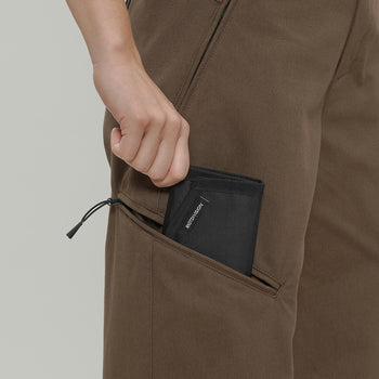 Civil Wide Cargo Cotton Pants Women Gen.2 RD-CWCCPW_GEN.2 BROWN