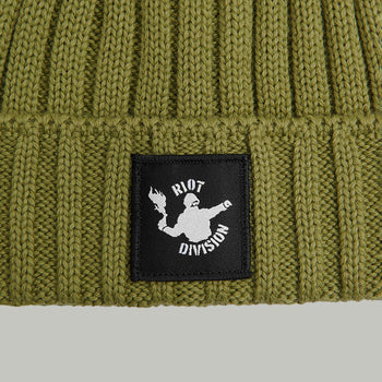 Merino Beanie Hat RD Logo RD-MRNBHRDL GREEN