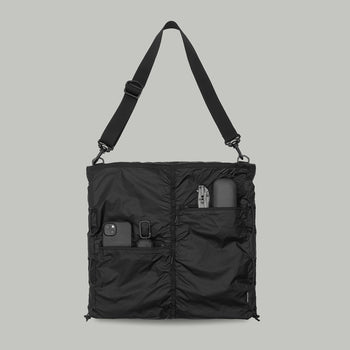 Lightweight Nylon Tote Bag Gen.1 RD-LNTB_GEN.1 BLACK