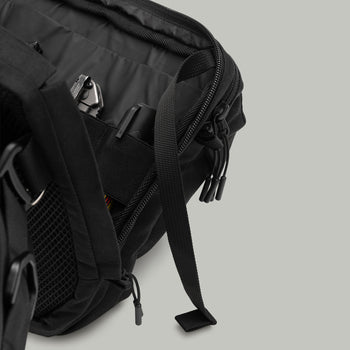 3CH0 2 Pockets Waist Bag Gen.1 RD-3CH02PWB_GEN.1 BLACK