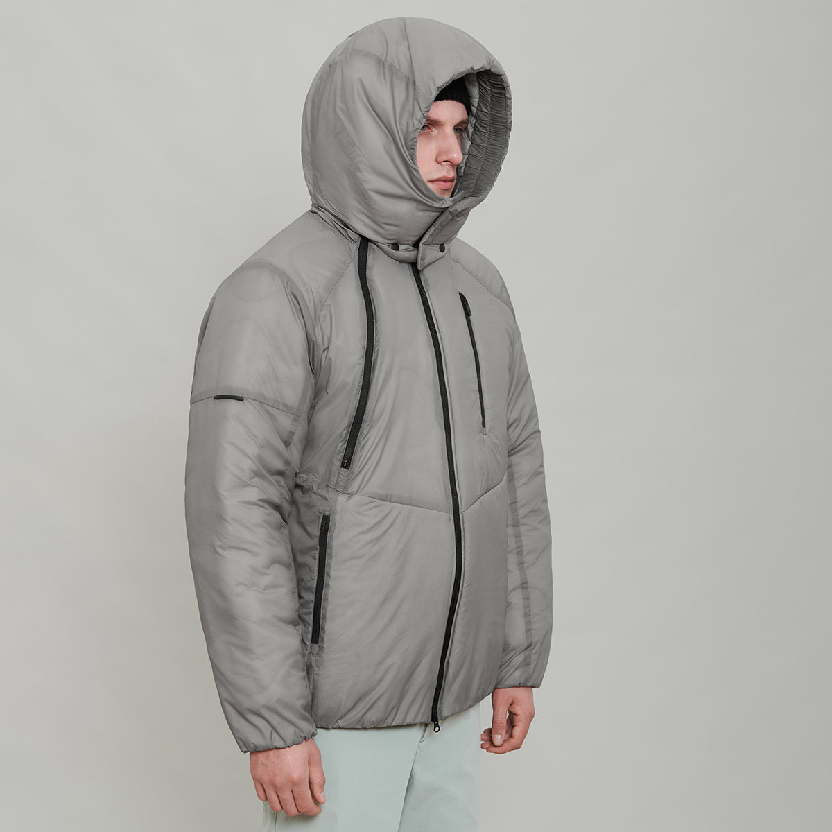 Bifurcation Down Jacket Short Gen.4 RD-BDJS_GEN.4 GREY | RIOT DIVISION