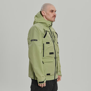 Multipockets Transformable Jacket Gen.1 RD-MLTPTJ_GEN.1 GREEN