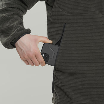 Half Zip Fleece Hoodie Gen.2 RD-HZFH_GEN.2 GRAPHITE