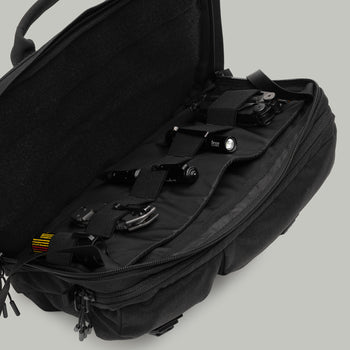 3CH0 2 Pockets Waist Bag Gen.1 RD-3CH02PWB_GEN.1 BLACK