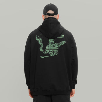 Code Logo Hoodie RD-CLH BLACK