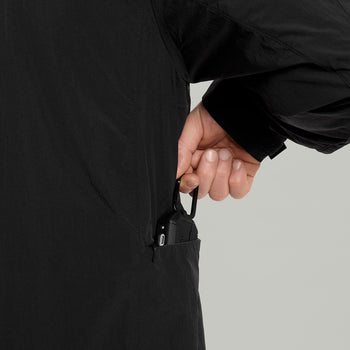 Diagonal Chest Pocket Civil Shirt Gen.1 RD-DGNLCPCS_GEN.1 BLACK