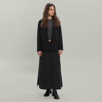 Civil Wide Cargo Long Skirt W Gen.1 RD-CWCLSKRTW_GEN.1 (SS26) BLACK