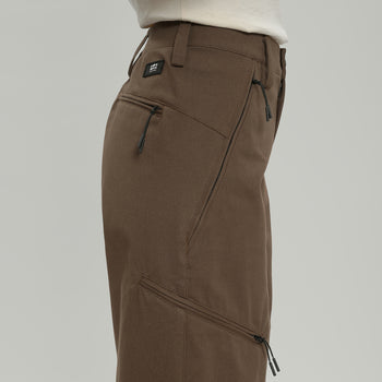 Civil Wide Cargo Cotton Pants Women Gen.2 RD-CWCCPW_GEN.2 BROWN