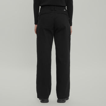 Civil Wide Cargo Cotton Pants Women Gen.2 RD-CWCCPW_GEN.2 BLACK