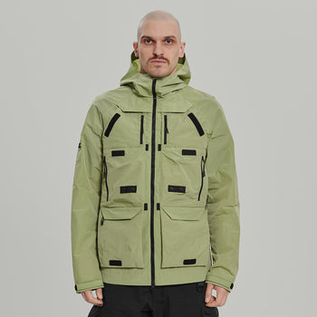 Multipockets Transformable Jacket Gen.1 RD-MLTPTJ_GEN.1 GREEN