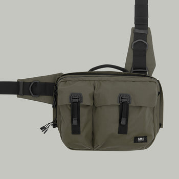 3CH0 2 Pockets Waist Bag Gen.1 RD-3CH02PWB_GEN.1 KHAKI
