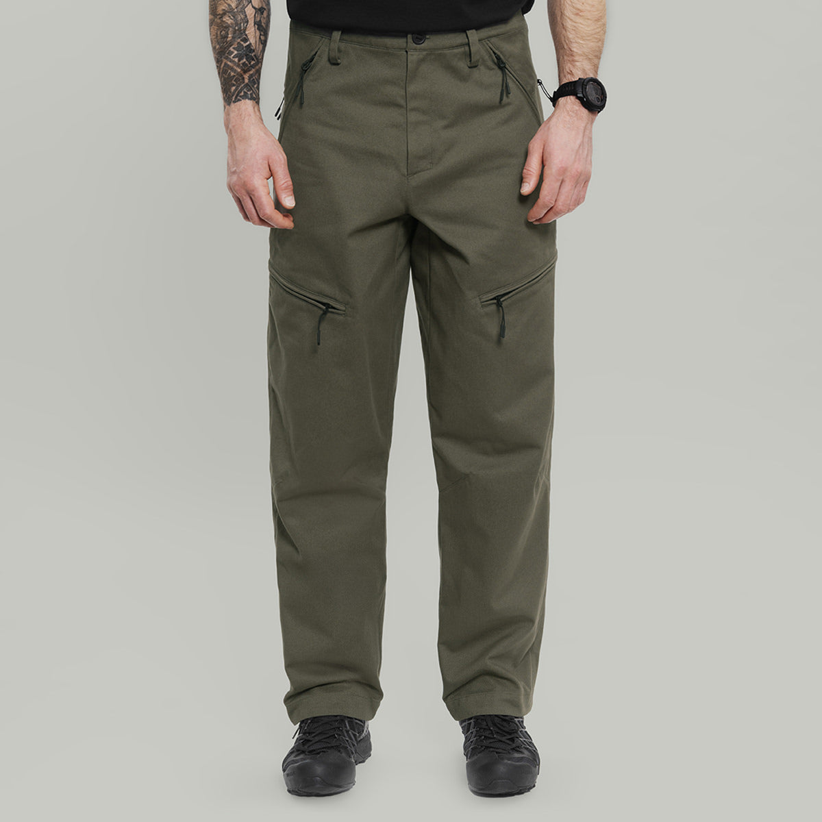 Civil Wide Cargo Cotton Pants Gen.1 RD-CWCCP_GEN.1 KHAKI
