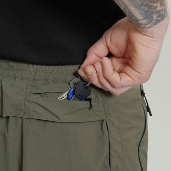 Lightweight Nylon Shorts With Airing Gen.1 RD-LNSWA_GEN.1 KHAKI