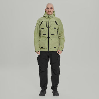 Multipockets Transformable Jacket Gen.1 RD-MLTPTJ_GEN.1 GREEN