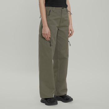 Civil Wide Cargo Cotton Pants Women Gen.2 RD-CWCCPW_GEN.2 KHAKI