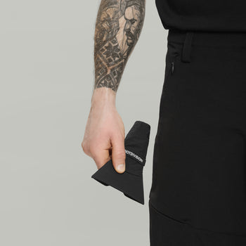 5 Panel Packable Cap RD-5PPC (CN) BLACK