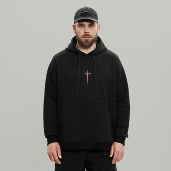 Trident Of Blades Hoodie RD-TRDBLDH BLACK