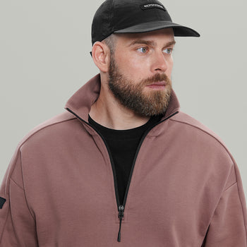 Half Zip Sweatshirt Gen.1 RD-HLFZPSS_GEN.1 PINK