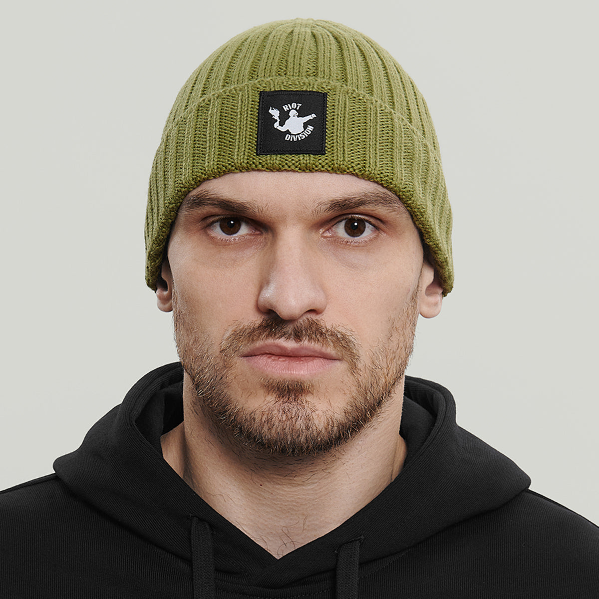 Merino Beanie Hat RD Logo RD-MRNBHRDL GREEN
