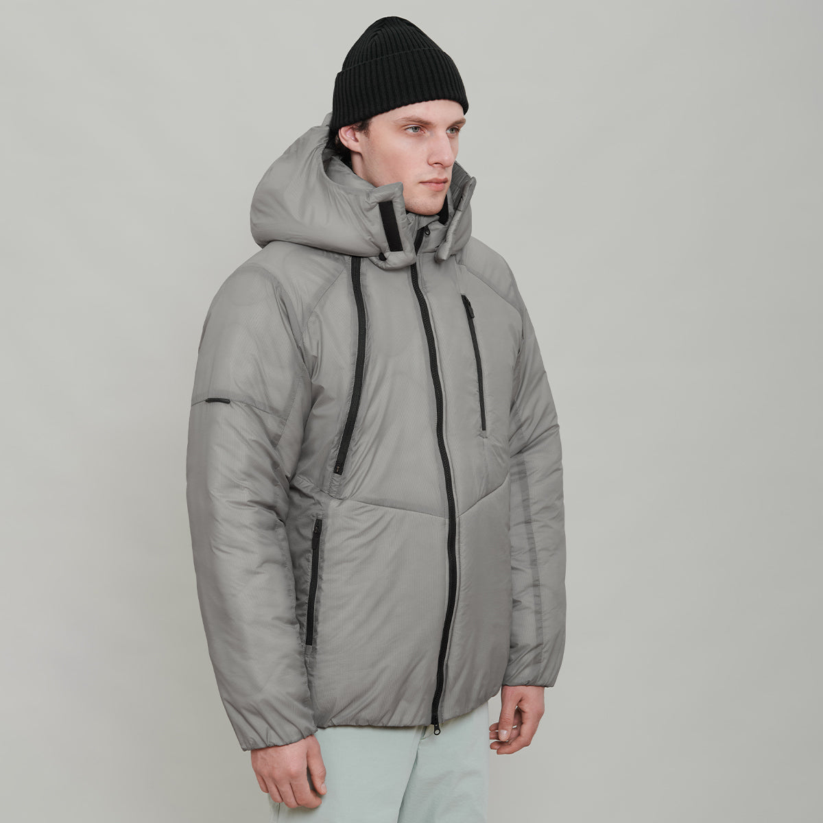 Bifurcation Down Jacket Short Gen.4 RD-BDJS_GEN.4 GREY | RIOT DIVISION