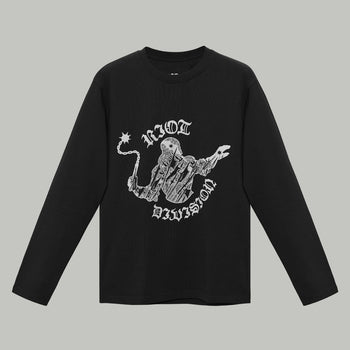 Knight Logo Longsleeve RD-KLL BLACK