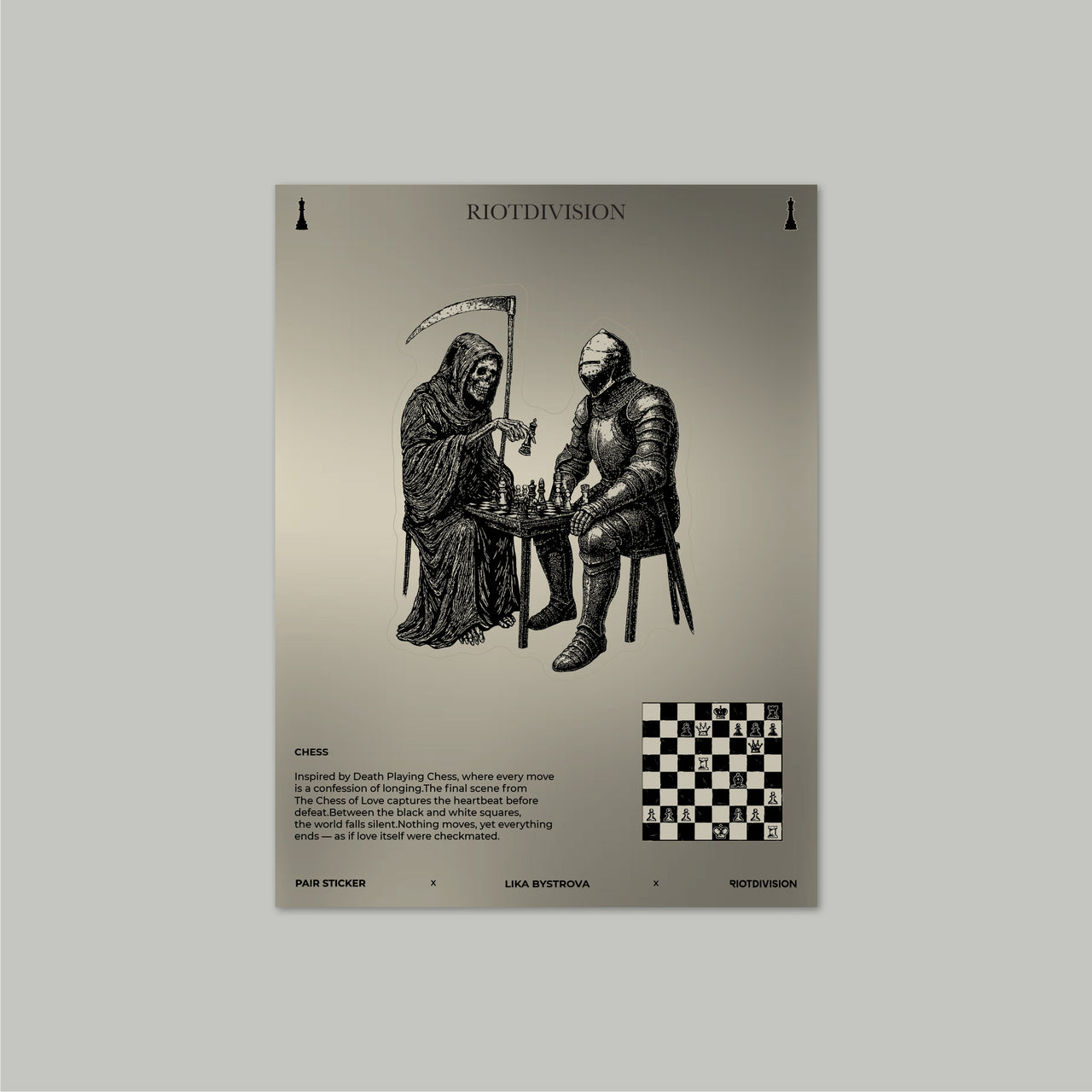 Chess Sticker RD-CS