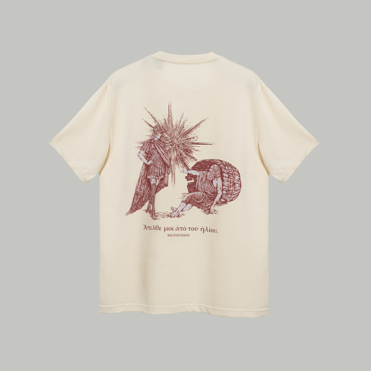Solum Solem Volo T-Shirt RD-SLMSLMVLTS WHITE