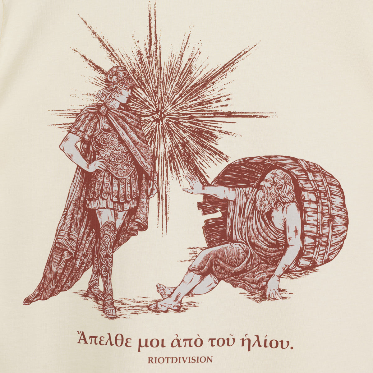 Solum Solem Volo T-Shirt RD-SLMSLMVLTS WHITE