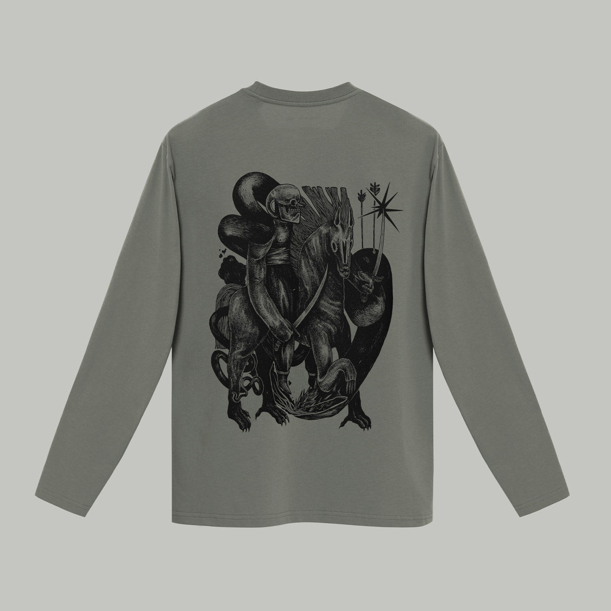 Mamai Longsleeve RD-MLS GREY KHAKI