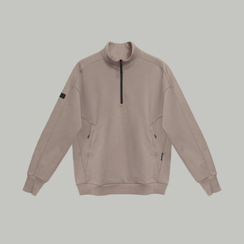 Half Zip Sweatshirt Gen.1 RD-HLFZPSS_GEN.1 BEIGE