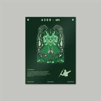 Thundergod Sticker RD-TS