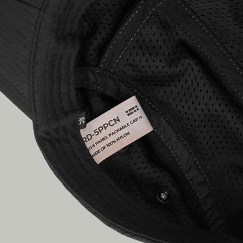 5 Panel Packable Cap N RD-5PPCN (SS25) BLACK