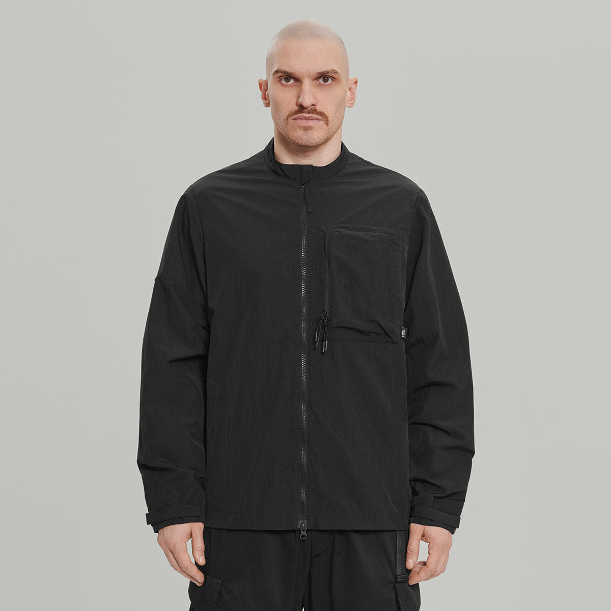 Chest Nylon Pocket Overshirt Gen.1 RD-CNPOVRSH_GEN.1 BLACK