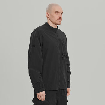 Chest Nylon Pocket Overshirt Gen.1 RD-CNPOVRSH_GEN.1 BLACK