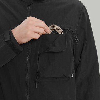 Chest Nylon Pocket Overshirt Gen.1 RD-CNPOVRSH_GEN.1 BLACK