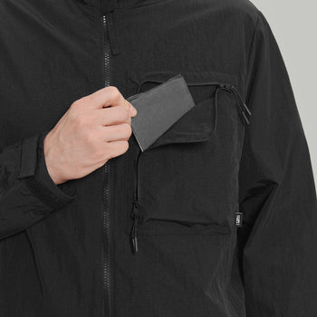 Chest Nylon Pocket Overshirt Gen.1 RD-CNPOVRSH_GEN.1 BLACK