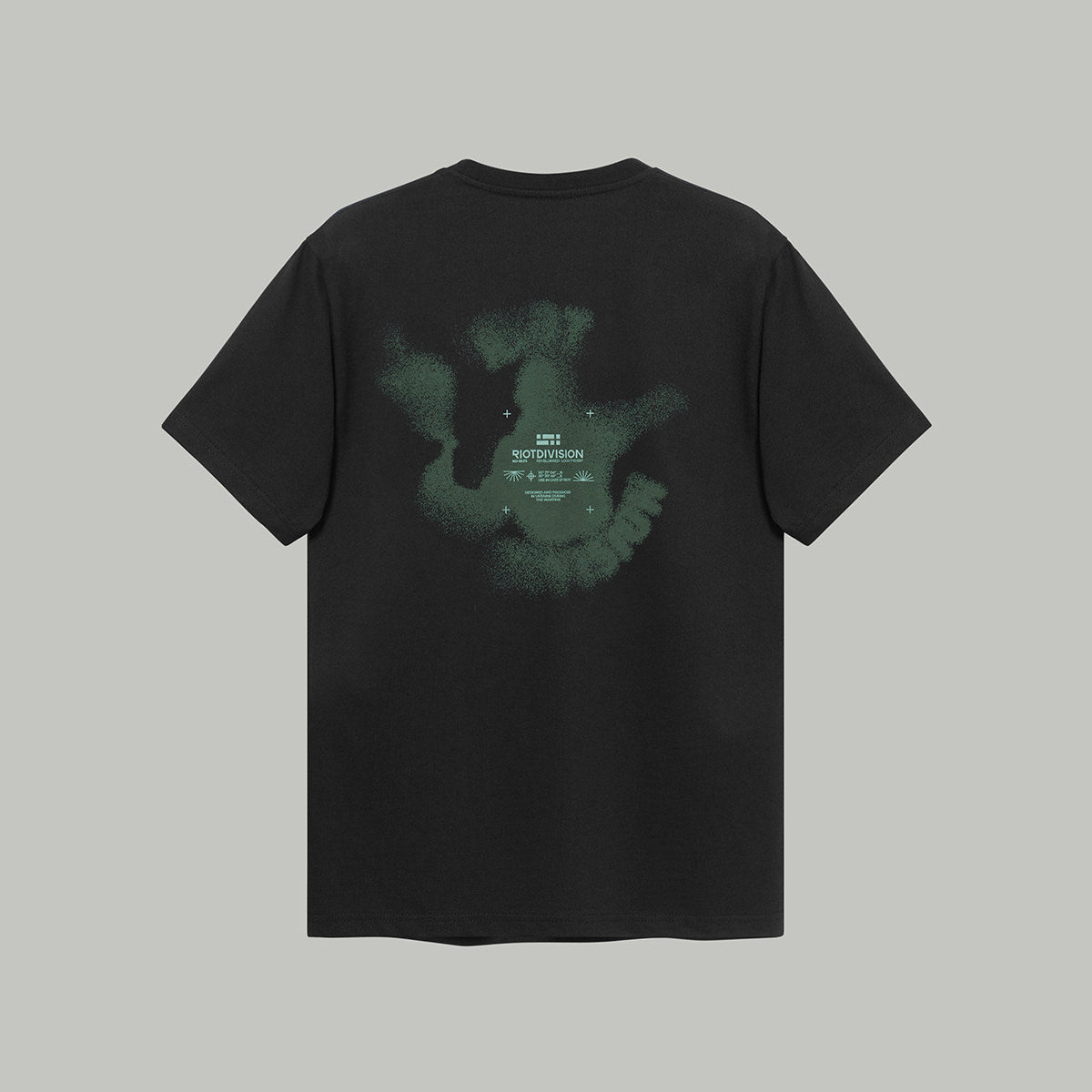 Blurred Logo T-Shirt RD-BLTS BLACK