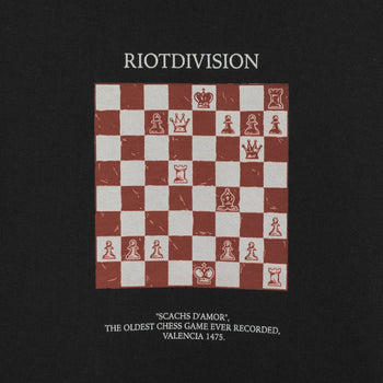Chess Hoodie RD-CH BLACK